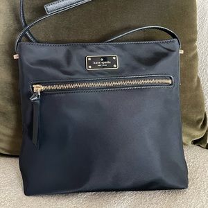 Kate Spade Crossbody Black Nylon Bag